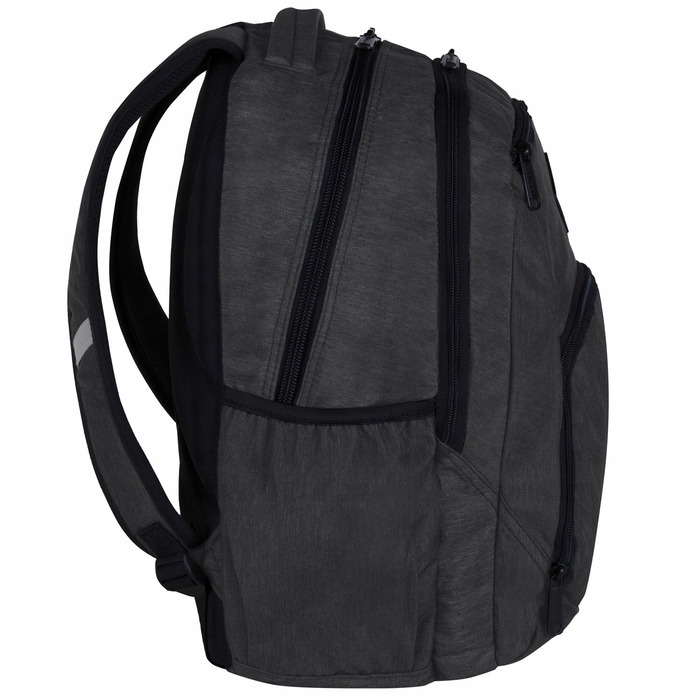 Шкільний багатокомпартментний рюкзак CoolPack, чорний, 30 л