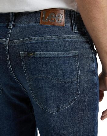 Чоловічі джинси Lee Straight Fit Xm (38W/32L, Blithe) - класичний прямий крій
