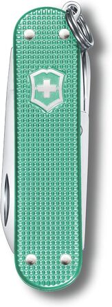 Швейцарський ніж Victorinox Classic SD Alox: мультитул з 5 функціями, з файлом для нігтів