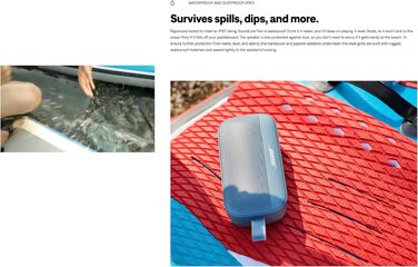 Портативна Bluetooth колонка Bose SoundLink Flex SE - Водонепроникна, Чорний колір