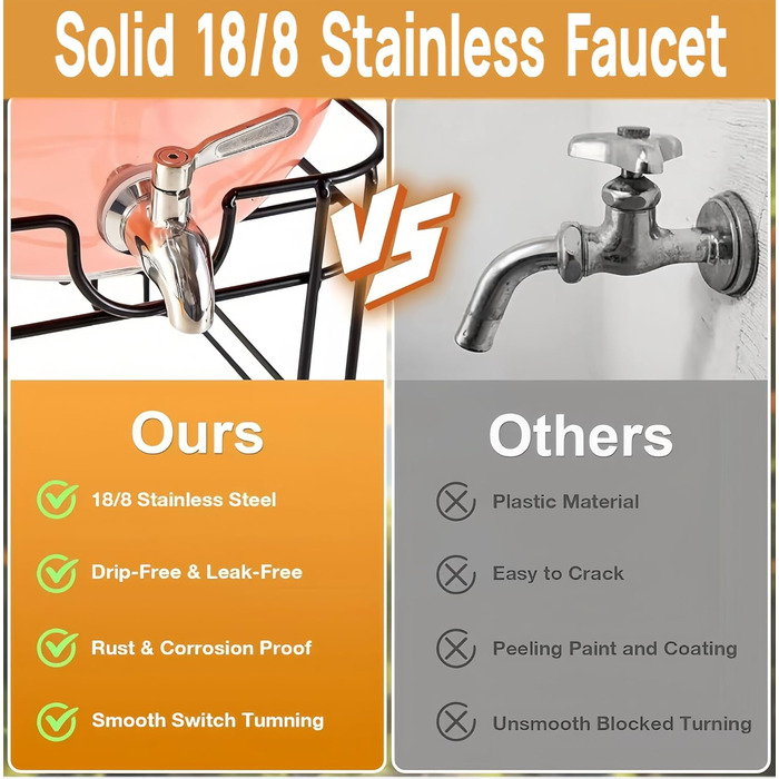 2 x 4L скляний диспенсер для напоїв зі стійкою, диспенсер для води, соку, домашніх напоїв, для вечірок, весіль, 4L, 2 шт.