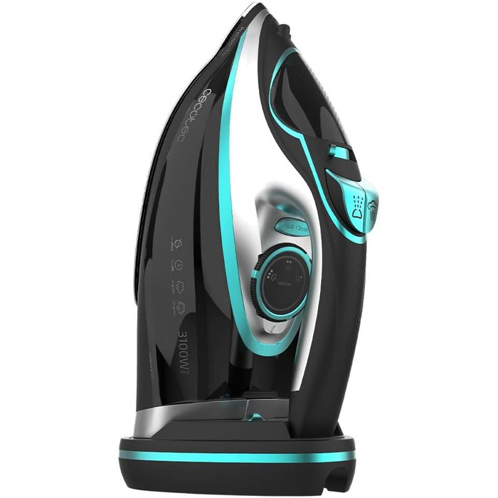 Праска Cecotec IronHero 3100 бездротова, 3100 Вт, Power Steam, 35 г/хв, 190 г імпульс, Turbo Slide підошва, автовимкнення