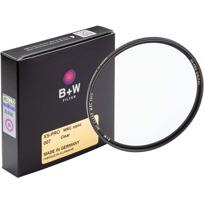 Фільтр захисний B+W XS-Pro 58mm (MRC Nano, Slim, 16-шарів покриття)