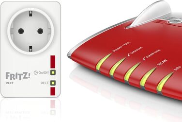 Розумна розетка AVM FRITZ!DECT 200 International для дому, міжнародна версія