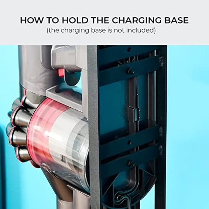 Dyson Vacuum Stand - Compatible with Dyson V15, V12, V11, V10, V8, V7, V6 & DC58, DC59, DC62, DC74 Vacuum Cleaners - Organizer Holder Rack