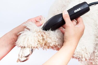 Професійна машинка для стрижки волосся Wahl Max 50+ Moser Rotschopf24 Edition з 2 металевими насадками та сумкою Rotschopf24. Краща за Moser Max 45+50!