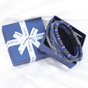 Чоловічий шкіряний браслет. Браслет на руку для чоловіків, 19/23 см. Колір: коричневий, чорний. Аксесуар, подарунок на День батька.