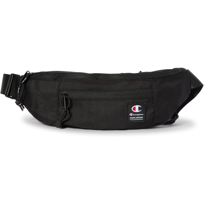 Champion Belt-Bag 2L: Чорна поясна сумка-мішечок, унісекс, для дорослих, Champion Lifestyle Bags