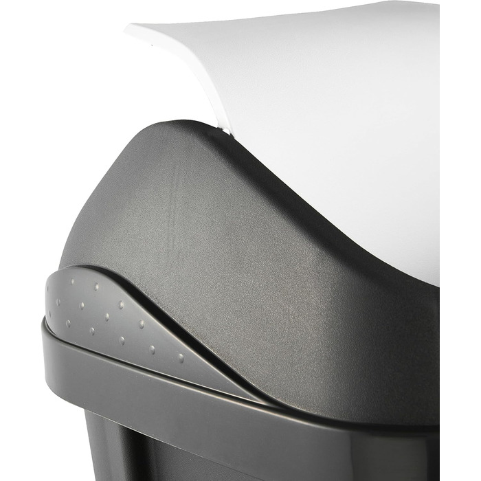 Відро для сміття Keeeper з кришкою-маятником, 25 л, Swantje, сірий графіт