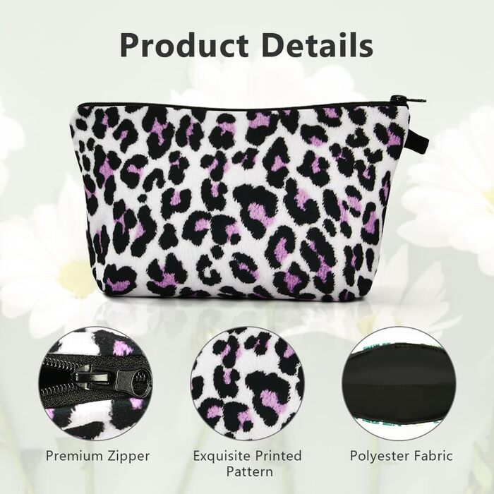 Набір косметичок-органайзерів з тканини, 4 шт. для подорожей, косметики та макіяжу, багатофункціональні, різнокольорові