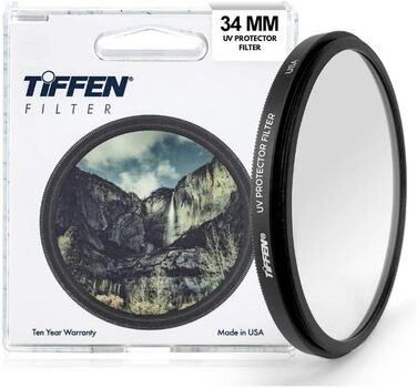 Фільтр Tiffen UV Protector 34mm - захист об'єктива від ультрафіолету
