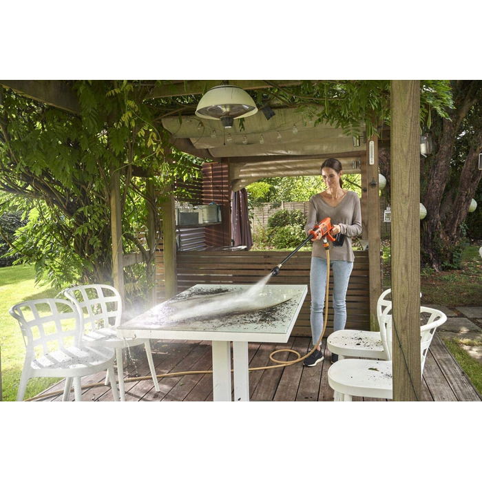 Акумуляторний мийний апарат 18V Black+Decker [BCPC18D1-QW] 2Ah, Li-Ion