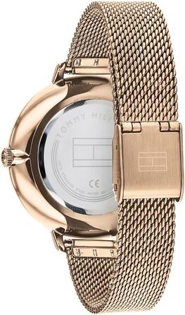 Годинник Tommy Hilfiger для жінок: аналоговий кварц, циферблат 'Nelke Gold Sunray', рожеве золото