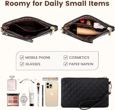 Сумка для ноутбука LOVEVOOK жіноча, сумка-шопер для роботи, університету, офісу 15.6 дюймів, коричнево-чорно-біла