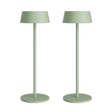 Акумуляторна світлодіодна настільна лампа K-Bright з димером, тепле світло 3000K, водонепроникна, для дому та вулиці, USB-C, чорна