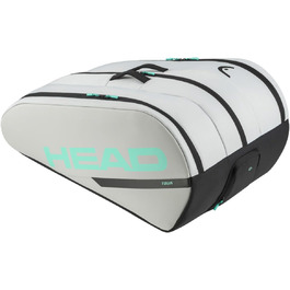 Сумка для ракет HEAD Tour Racquet Bag XL чорний/білий (Ceramic/Teal)