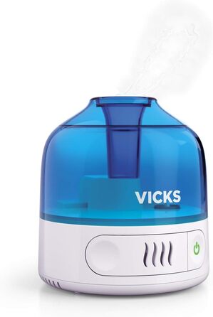 Зволожувач повітря Vicks Mini Cool Mist Ultraschall VUL525 - компактний, тихий, для сну, кашлю та застуди