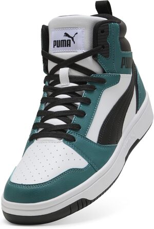 Кросівки Puma Rebound V6 Unisex (44.5 EU) – Emerald Ice, Чорний, Білий, Зелений