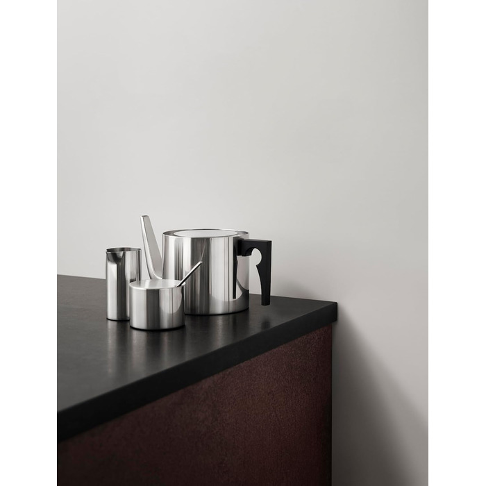 Stelton Arne Jacobsen Цукорниця Cylinda-line з кришкою - нержавіюча сталь, 0.2 л