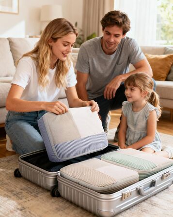 Набір органайзерів для валізи Narwey (7 шт.), кубики для пакування, органайзер для рюкзака, аксесуари для подорожей