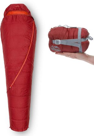 Літній спальник Qeedo Light Hitazo, ультралегкий, компактний (19x16 см, 670 г)