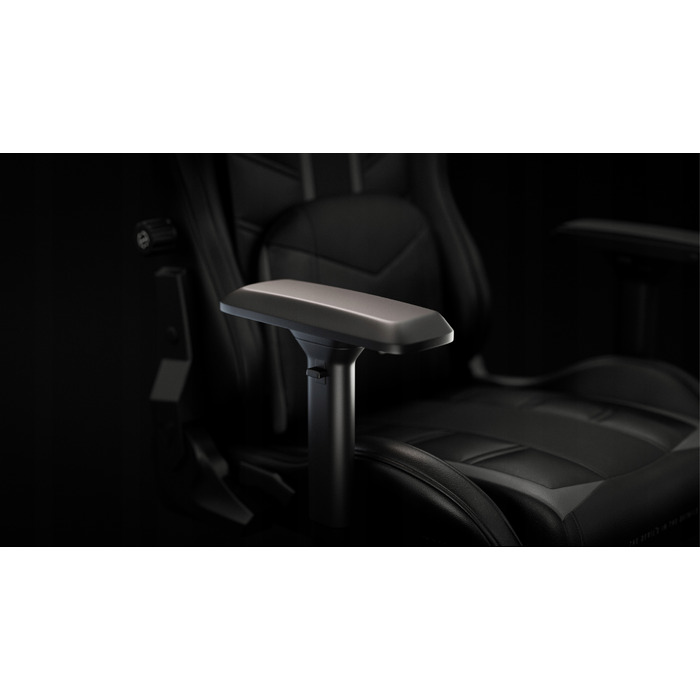 Ігрове крісло Diablo Chairs Diablo X-Ray, штучна шкіра, чорне