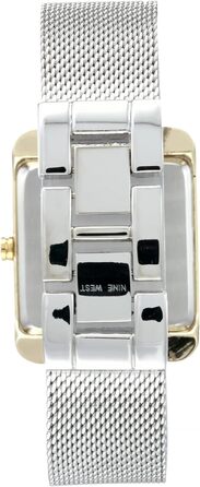 Жіночий наручний годинник Nine West з мілльярдним браслетом (Сріблястий)