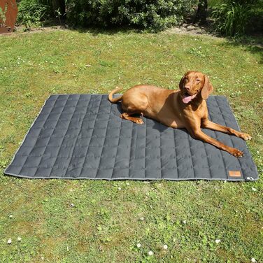 Килимок для собак Your Gear Lana 160x100 см - м'яка підстилка для великих собак, бавовна Oeko-Tex, міцний, водонепроникний, для дому та вулиці, альтернатива собачому ліжку