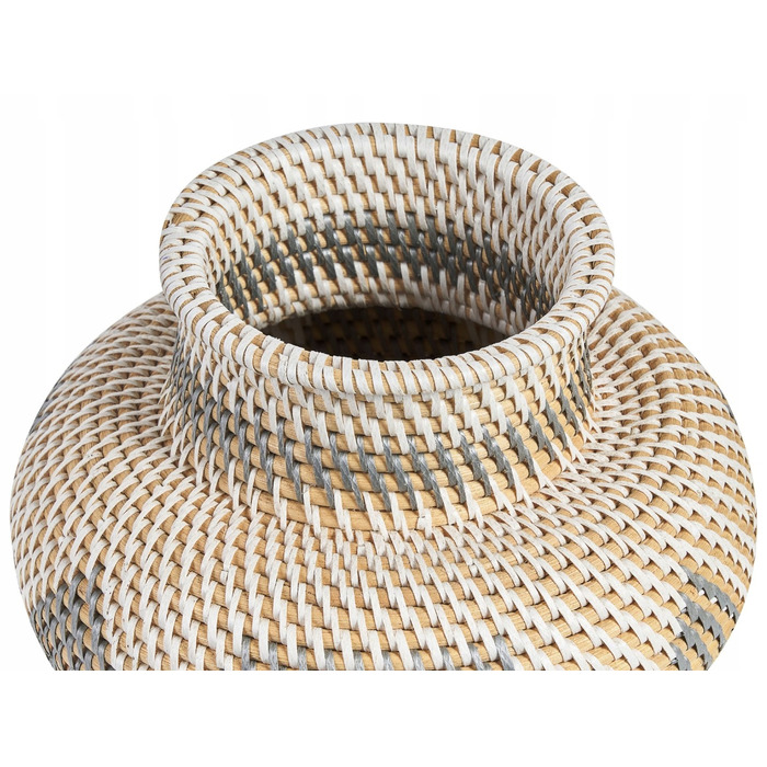 Ваза Beliani з пластику, 24 x 22 см