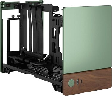 Корпус для ПК Fractal Design Terra Wood Walnut - mITX Gaming з PCIe 4.0 та USB Type-C