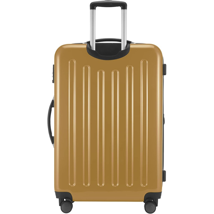 Чемодан ALEX Hartschalen - валіза-тележка, валіза для подорожей, 74 л (Колір осіннього золота, 75 см)