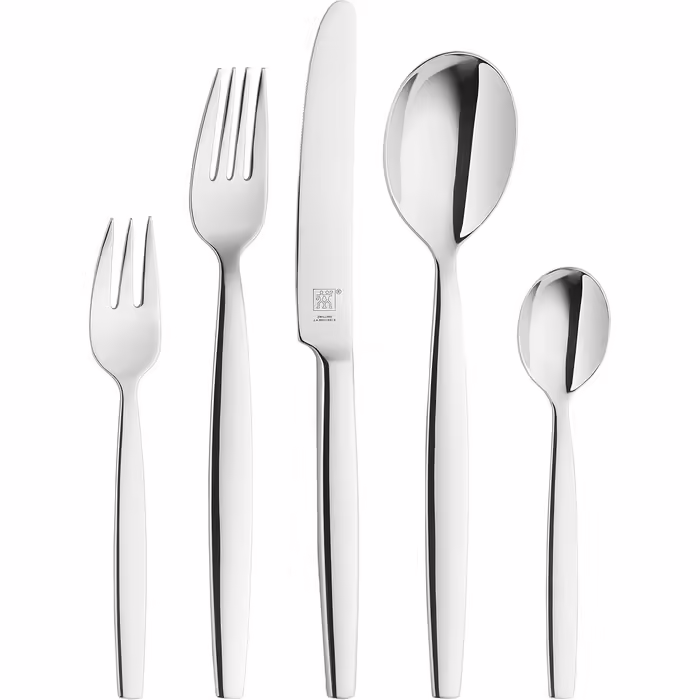 ZWILLING Lord Cutlery Set, 60-Piece, For 12 People, 18/10 Stainless Steel, Polished 60-piece Lord