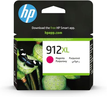 Оригінальний картридж HP 912XL Magenta (пурпуровий) для принтера, підвищена ємність
