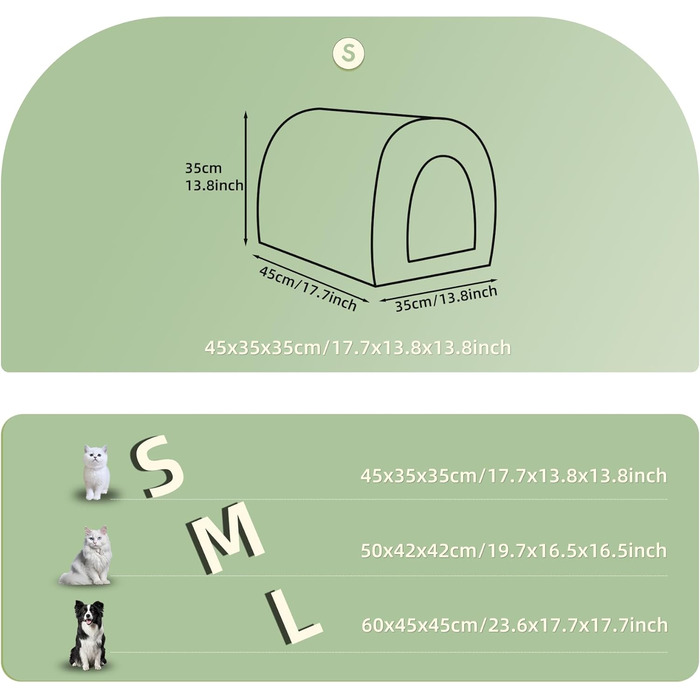 Кігтеточка-будиночок для котів з плюшем, 50x42x42 см, темно-сірий