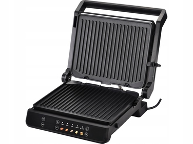 Складаний електричний гриль Lund 67440, чорний, 2000 Вт