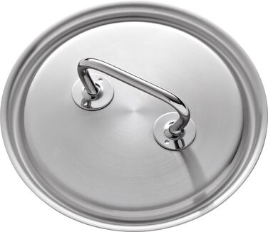 ZWILLING Twin Classic Stockpot with Lid, 24 cm (9.4 inches), 6 L (1.6 gallons), Induction-compatible, Stainless Steel