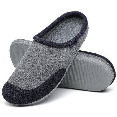 Зимові фетрові капці Mishansha Unisex для дому, розмір 46 EU, колір єгипетський синій
