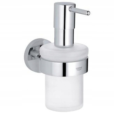Настінний дозатор для рідкого мила Grohe, 300 мл, сріблястий