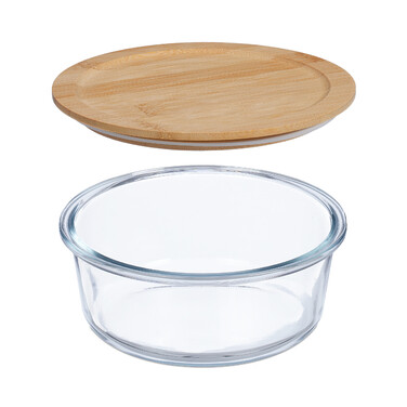 Relaxdays Glass Containers with Lids in 3 Sizes