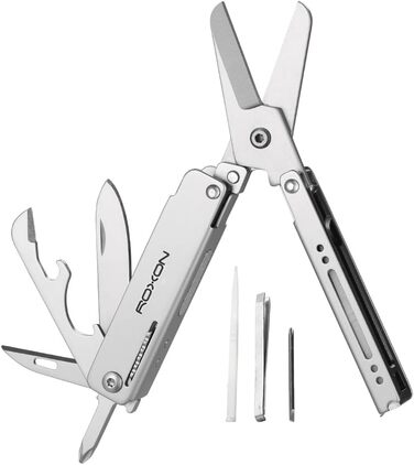 Мультитул ROXON M3 13-в-1 з мультиінструментами, зубочисткою та пінцетом. Компактний та практичний набір інструментів