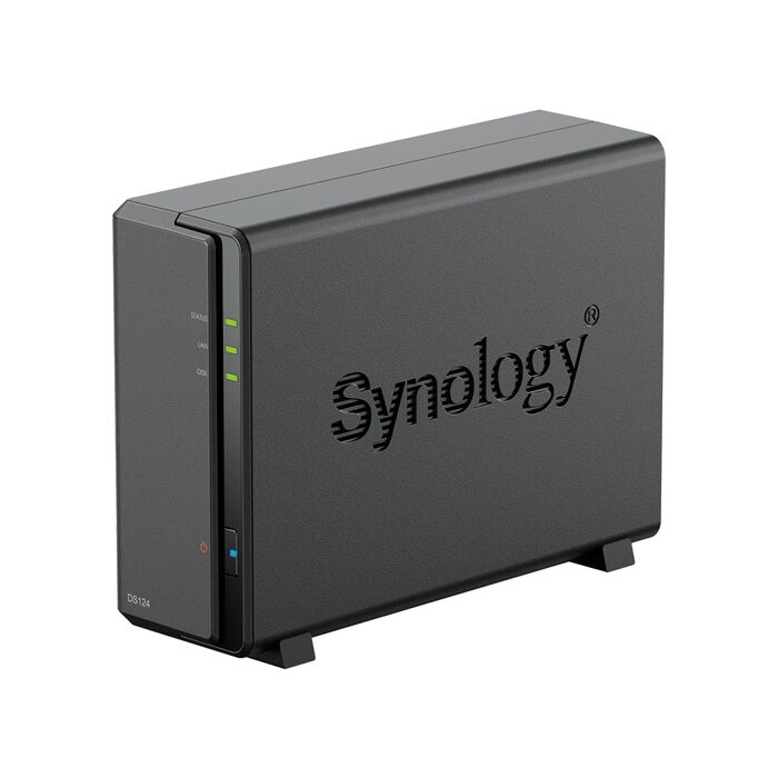 Synology DiskStation DS124 NAS система - 1x 4TB, мережевий накопичувач