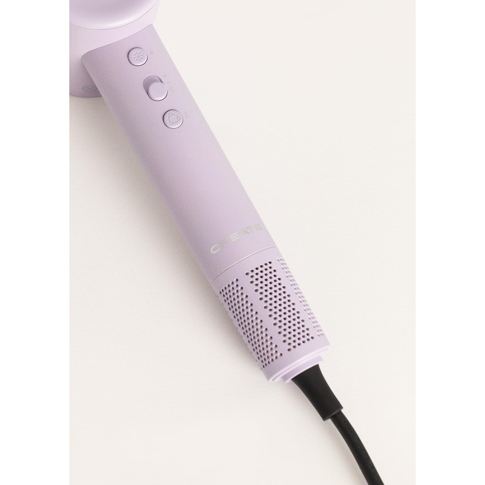 Іонізатор для волосся CREATE ION STYLER Violett: сушка та укладка без пуху, 1800W