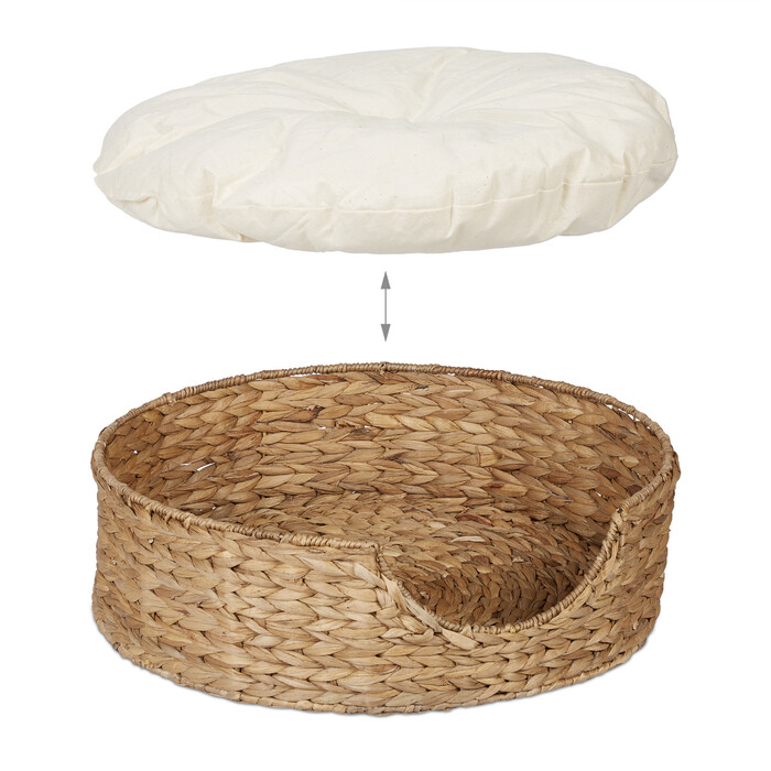 Relaxdays Pet Bed for Dogs and Cats