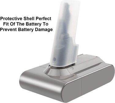 Акумулятор ARyee V7 сумісний з пилососами Dyson V7 Trigger, V7 Animal, V7 Fluffy, V7 Motorhead (з щіткою, пре-фільтром та післяфільтром)