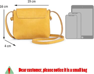 Жовта сумка через плече жіноча Kleine Umhängetasche з замком, екошкіра, компактна кросбоді для дівчаток та жінок