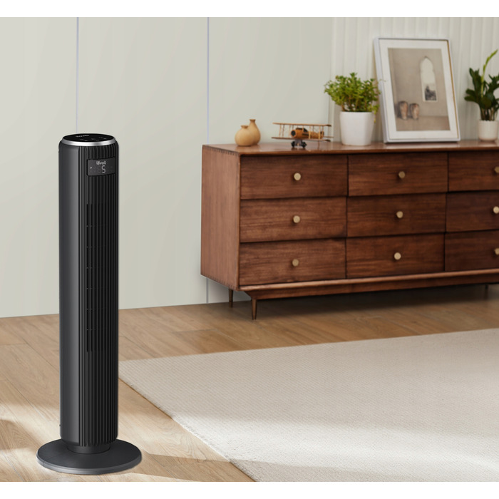 Колонний вентилятор Levoit TempSense 36 Pro Tower Fan, чорний