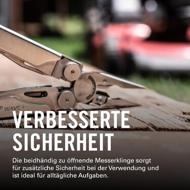 Leatherman Wave+ Мультитул - 18-в-1: Нержавіюча сталь, Клинки, Плоскогубці, Ножиці - Аксесуар для кемпінгу, Спеціальне видання (Чорний)