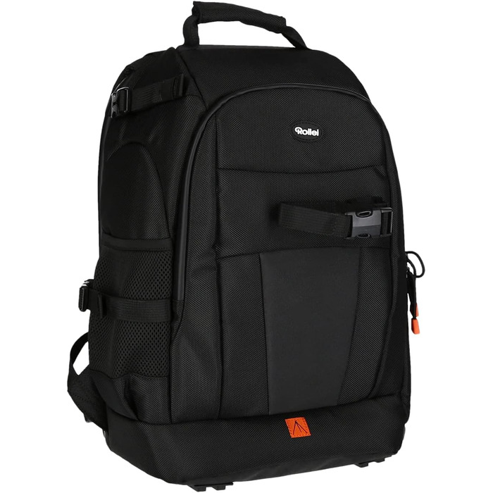 Рюкзак для фотоапарата Rollei Fotoliner Ocean M: з перероблених PET-пляшок, з дощем.і, ручної поклажі, чорний