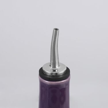 3 Ceramic Oil Can Oil Sprayer for Cooking Pour Spout Olive Oil Bottle Essential Oils for Diffusers for Home Bottles Olive Oil Spray Olive Oil Dispenser Rapeseed Oil Oils Violet