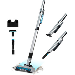 Вертикальний бездротовий пилосос Cecotec Scoba 2100 Jalisco: 210 Вт, 20 кПа, 45 хв роботи, моторне насадка Jalisco